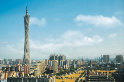 广州电视观光塔（610米）